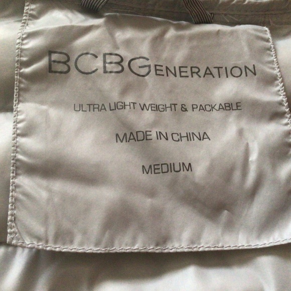 BCBGeneration Ultra Light Weight Striped Jacket - Picture 4 of 7